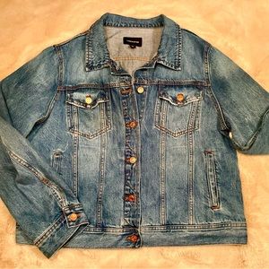 J Crew Denim Jacket (with copper buttons)